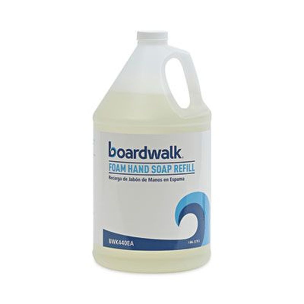 Boardwalk Herbal Mint Scent Foaming Hand Soap, 1 Gallon Bottle -- 4 Per Case