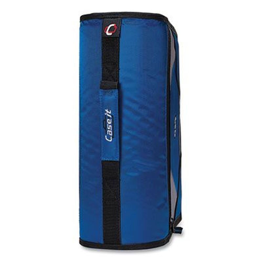 Case It Blue 3 Rings 4 Inch Capacity King Size Mighty Zip Tab Binder, 11 X 8.5 Inch