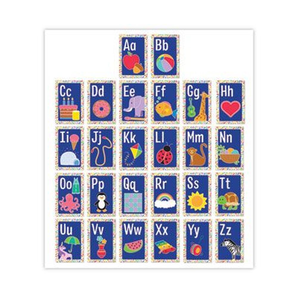 Carson-dellosa Education Alphabet Mini Posters -- 26 Per Pack