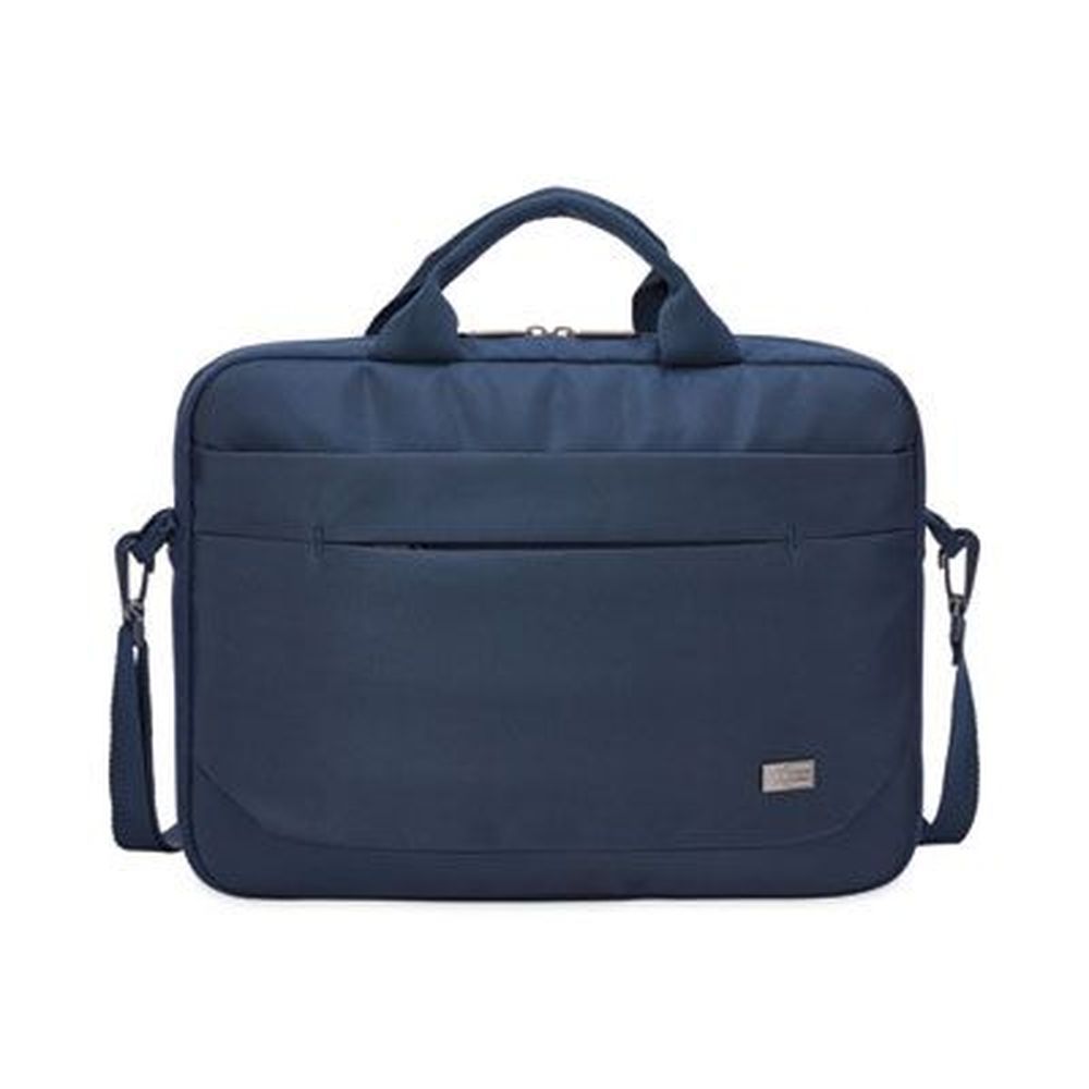 Case Logic Dark Blue Polyester Advantage Laptop Attache, 14.6 X 2.8 X 13 Inch