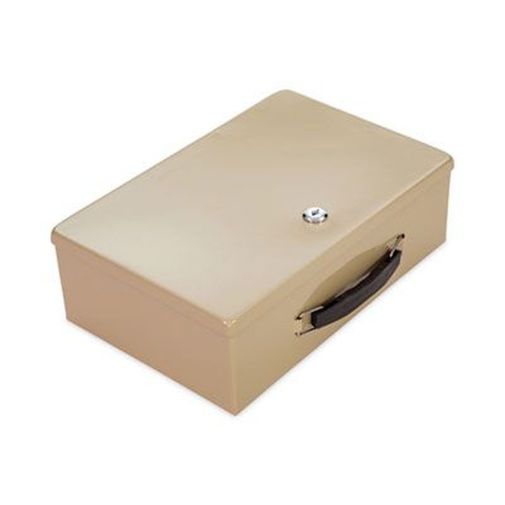 Controltek Sand 1 Compartment Heavy Duty Fire Retardant Box, 12.75 X 8.25 X 4 Inch