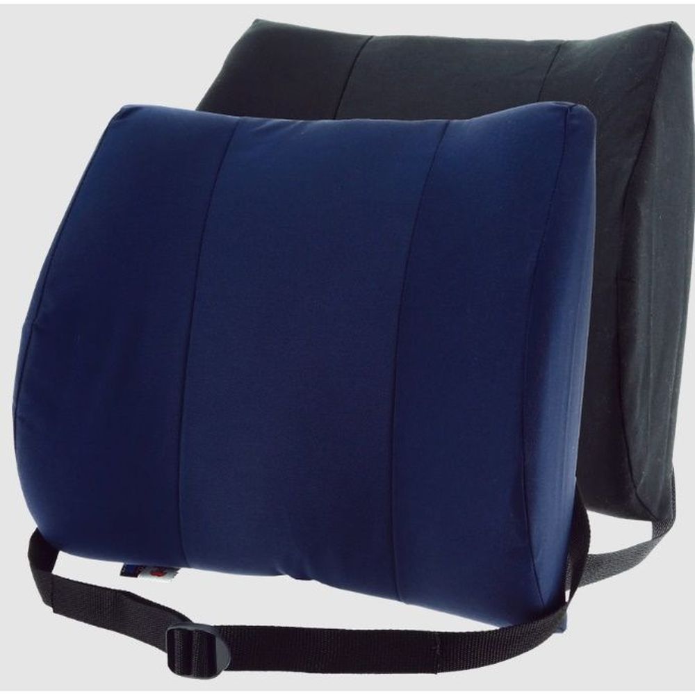 Core Products Sitback Rest Blue Lumbar Back Support Cushion, 13 X 14 Inch