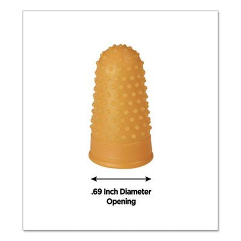Cosco Amber Large Size 12 Fingertip Pad -- 12 Per Case