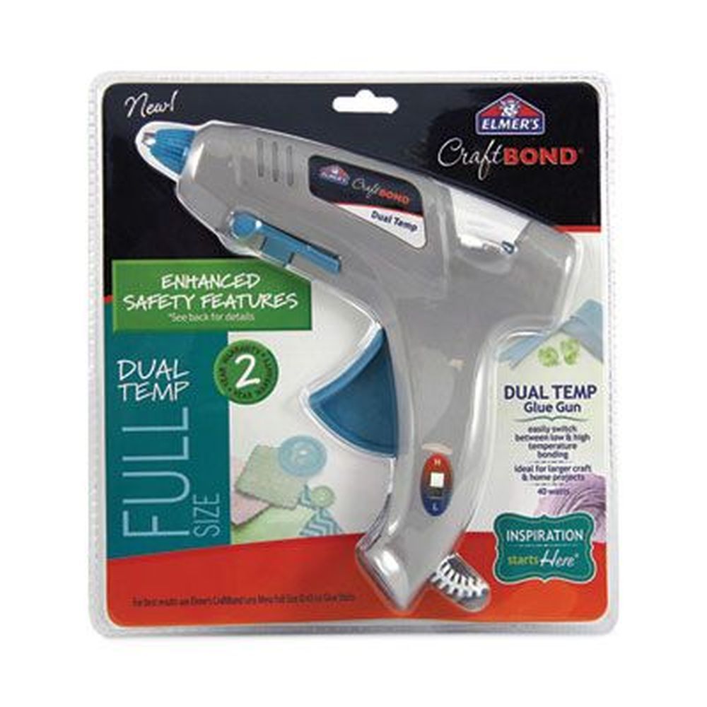 Elmers Blue/gray Craftbond Glue Gun, 40 Watts