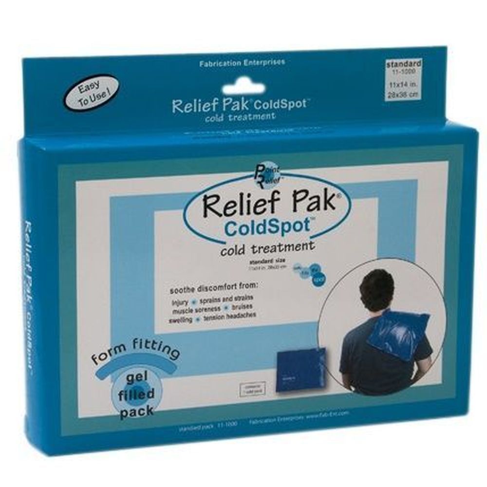 Relief Pak Coldspot Blue Vinyl Reusable Cold Therapy Pack, 14 X 11 Inch