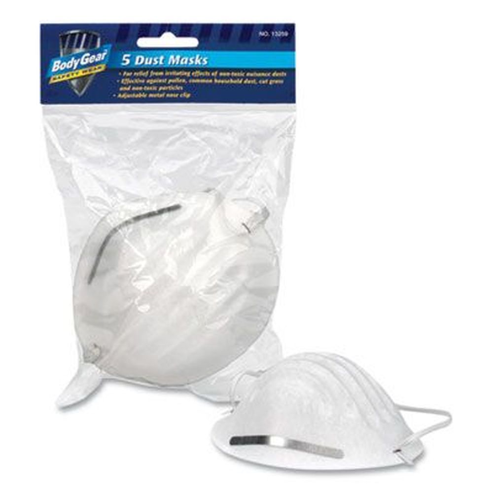 Bodygear Dust Mask -- 5 Per Pack