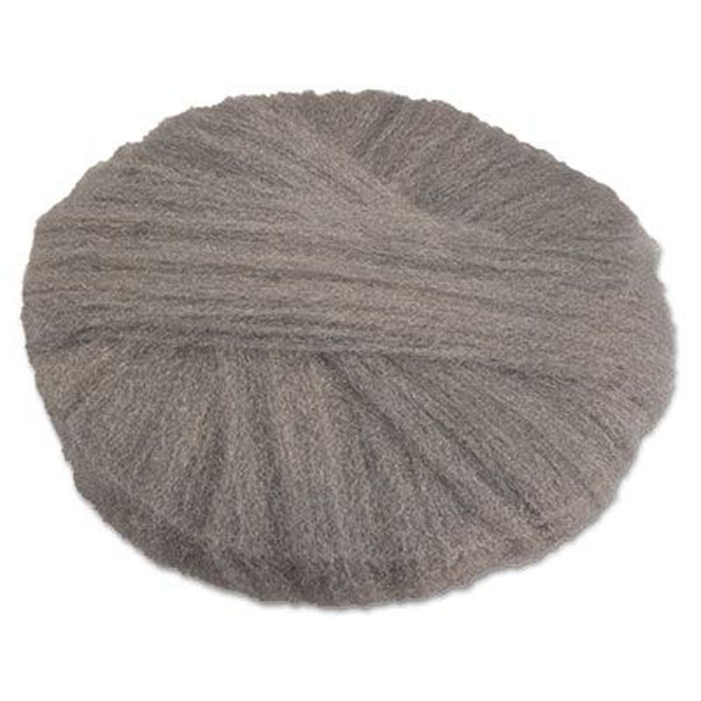 Gmt Gray Grade 2 Coarse Radial Steel Wool Pad, 17 Inch Diameter -- 12 Per Case