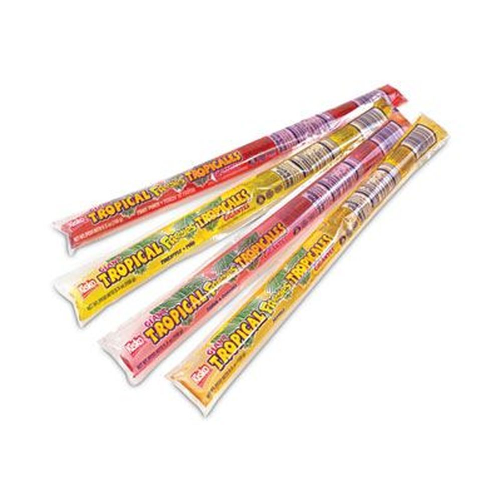 Kisko Giant Tropical Freezies Ice Pops, 5.5 Ounce Tube -- 50 Per Case