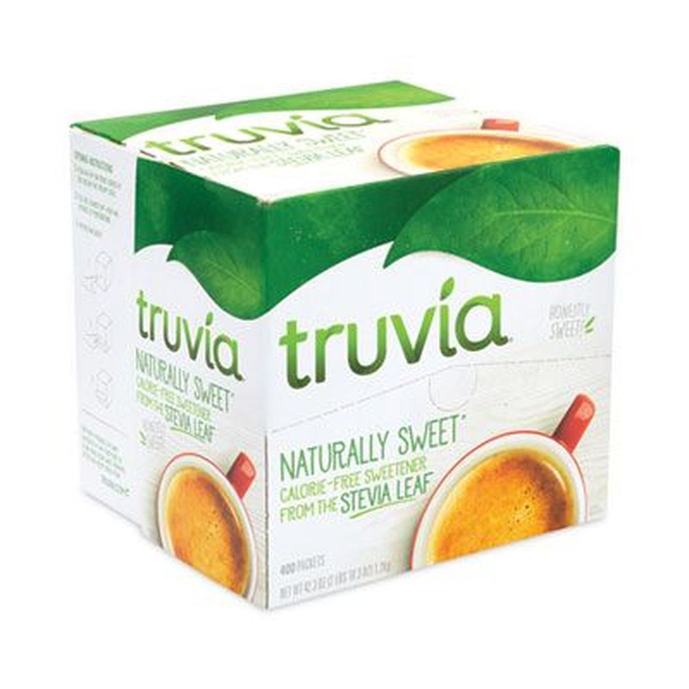 Truvia Natural Sugar Substitute, 1 Gram Packet -- 400 Packets Per Box