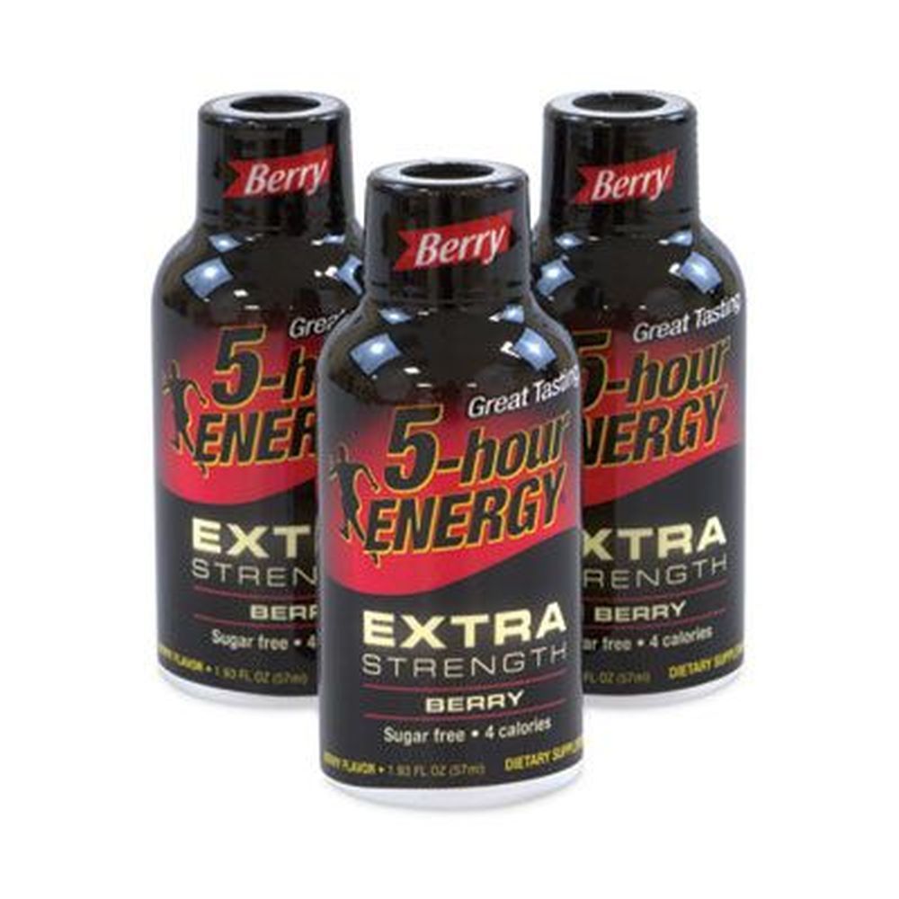 5 Hour Energy Berry Extra Strength Energy Drink, 1.93 Ounce Bottle -- 24 Per Pack
