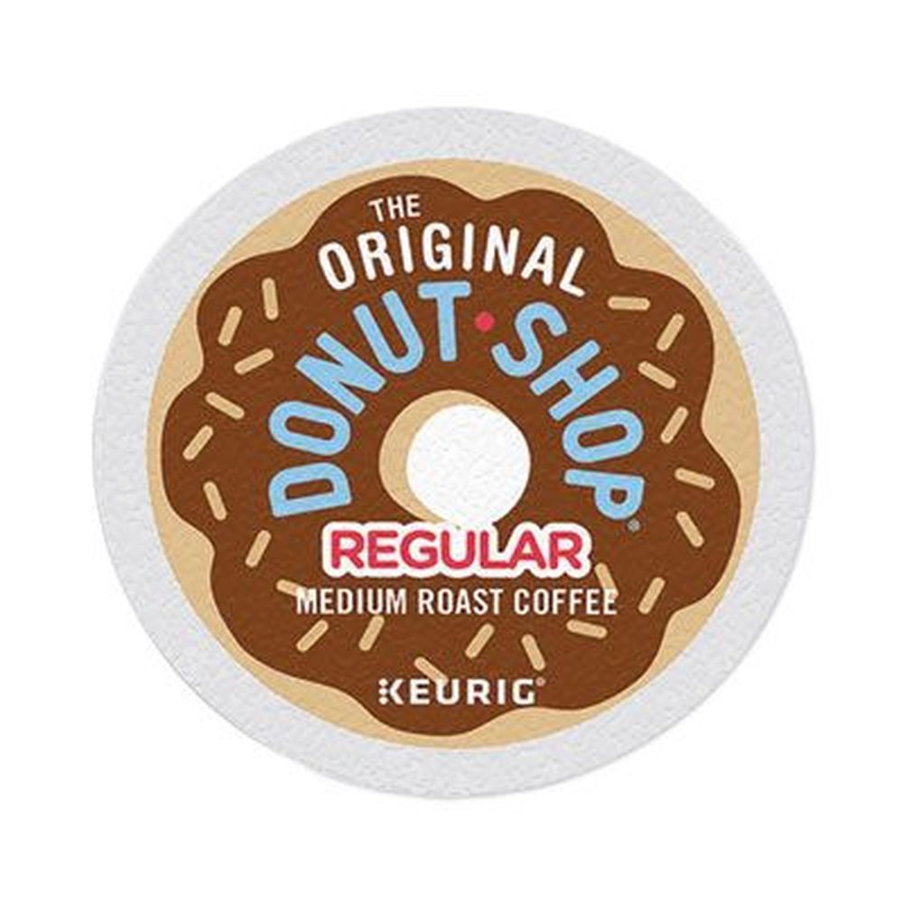 The Original Donut Shop Regular Coffee K Cups -- 100 Per Box