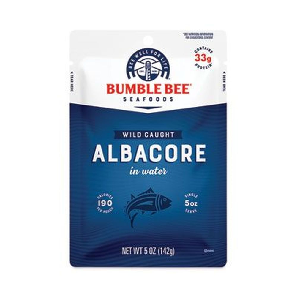 Bumble Bee Premium Albacore Tuna, 5 Ounce Pouch -- 4 Per Pack