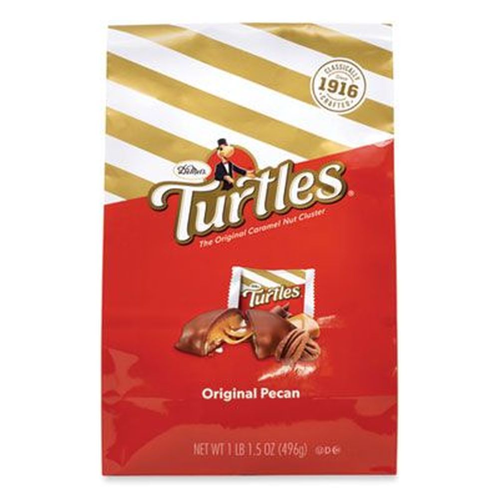 Demets Original Pecan Turtle Bites, 1 Pound 1.5 Ounce Bag
