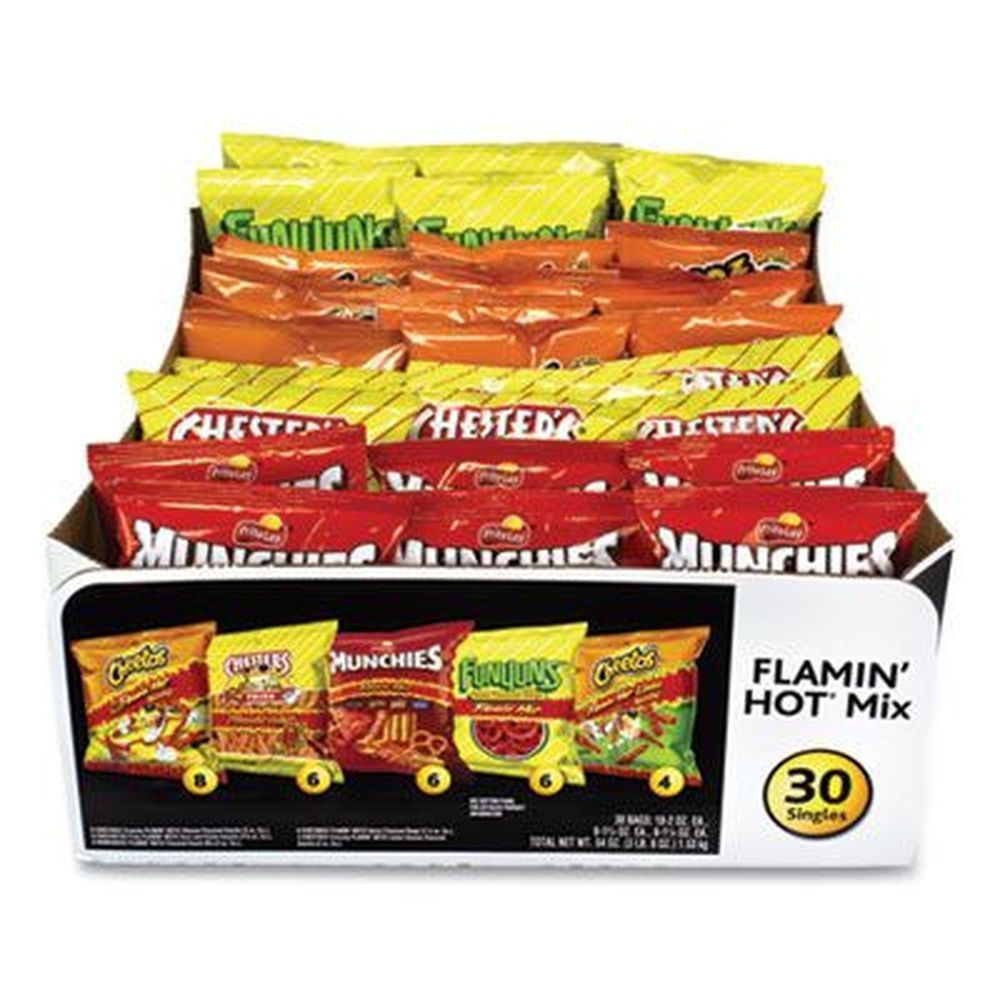 Frito-lay Assorted Flavors Flamin Hot Mix -- 30 Bags Per Case