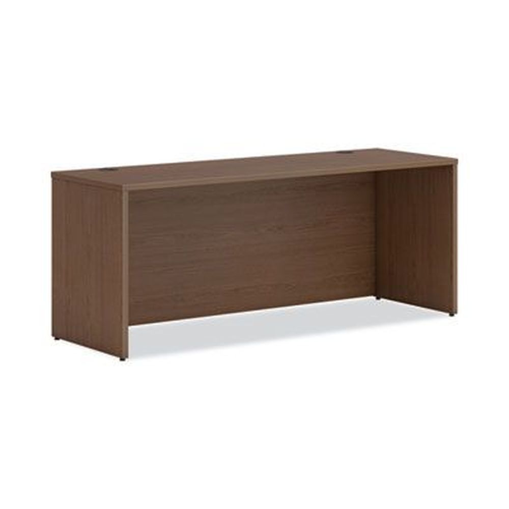 Hon Sepia Walnut Mod Credenza Shell, 72 X 24 X 29 Inch