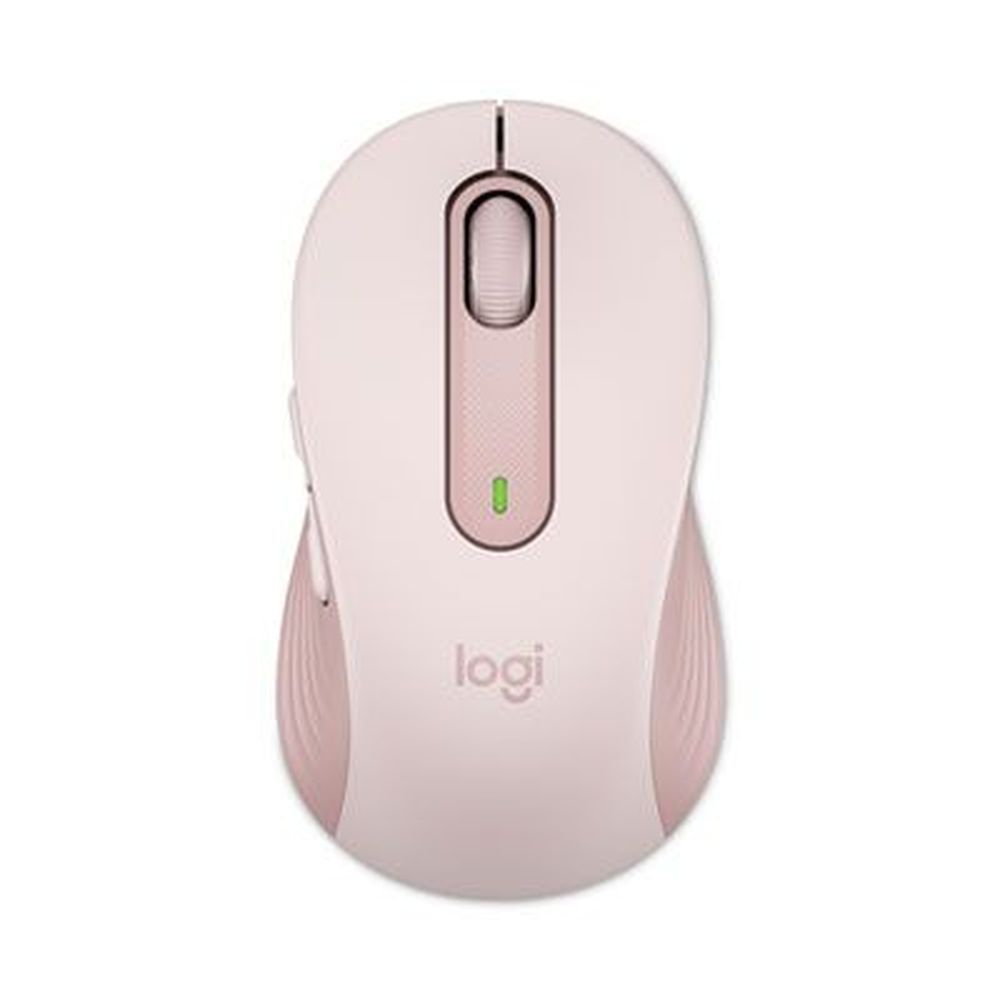Logitech Signature M650 Rose Medium 2.4 Ghz Frequency Right Hand Wireless Mouse