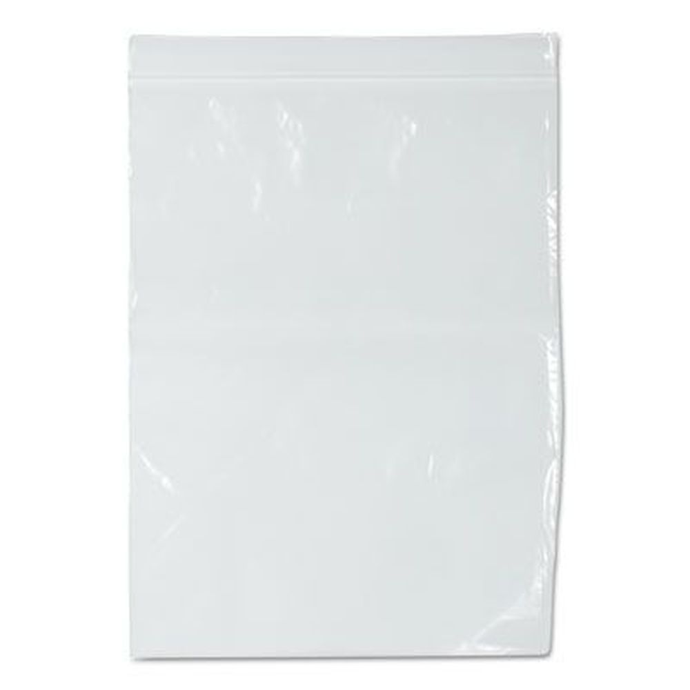 Bagco Clear 2 Mil Zippit Resealable Bag, 9 X 12 Inch -- 1000 Per Case