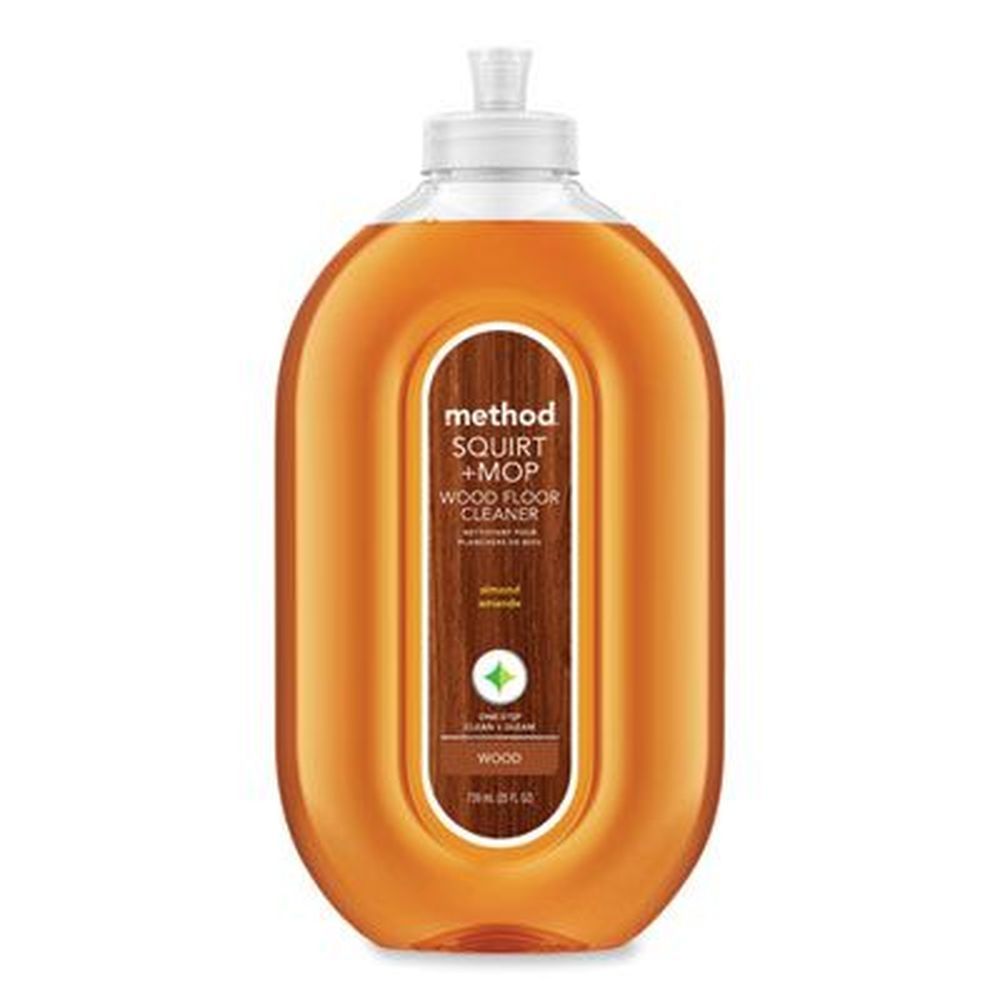 Method Almond Scent Squirt Mop Wood Floor Cleaner, 25 Ounce Bottle -- 6 Per Case