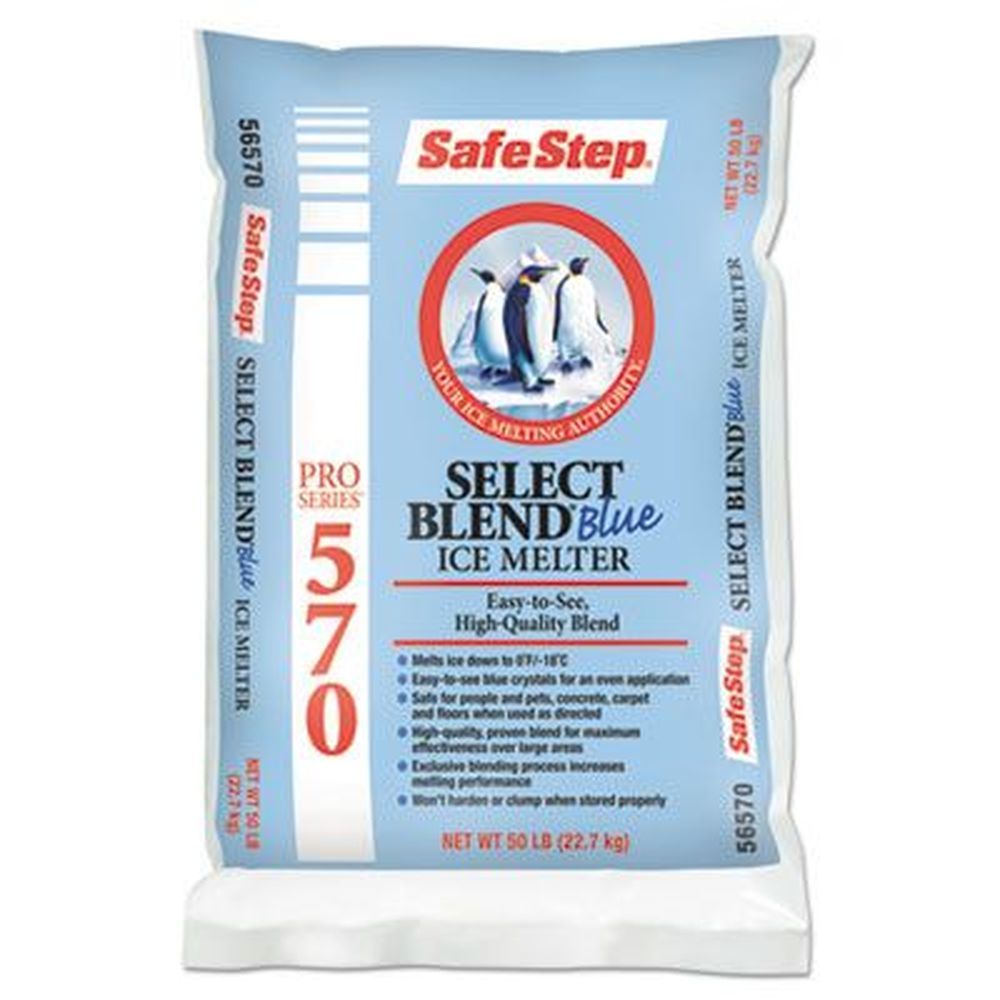 Safe Step Pro Select Blue Ice Melt, 50 Pound Bag -- 49 Per Pallet