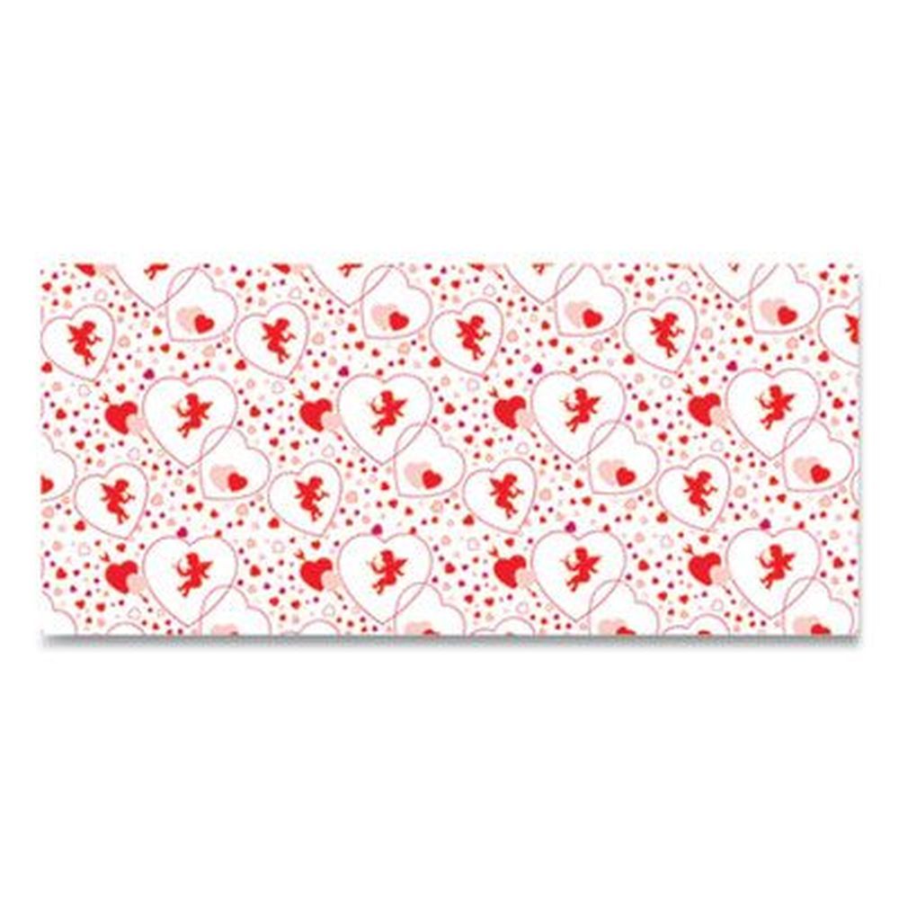 Pacon Cupids Hearts Corobuff Corrugated Paper Roll, 48 Inch X 25 Feet