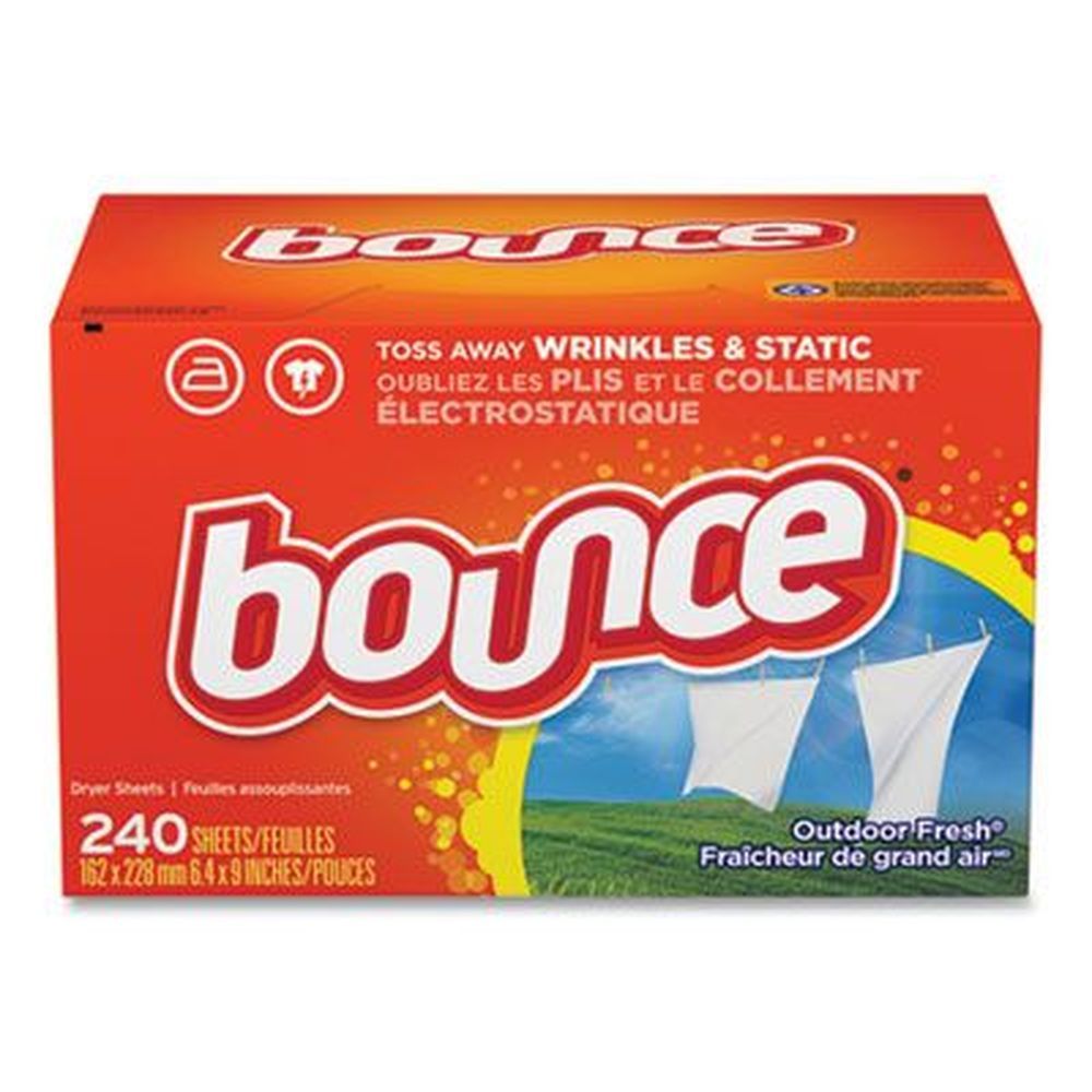 Bounce Outdoor Fresh Fabric Softener Sheets -- 240 Sheets Per Box
