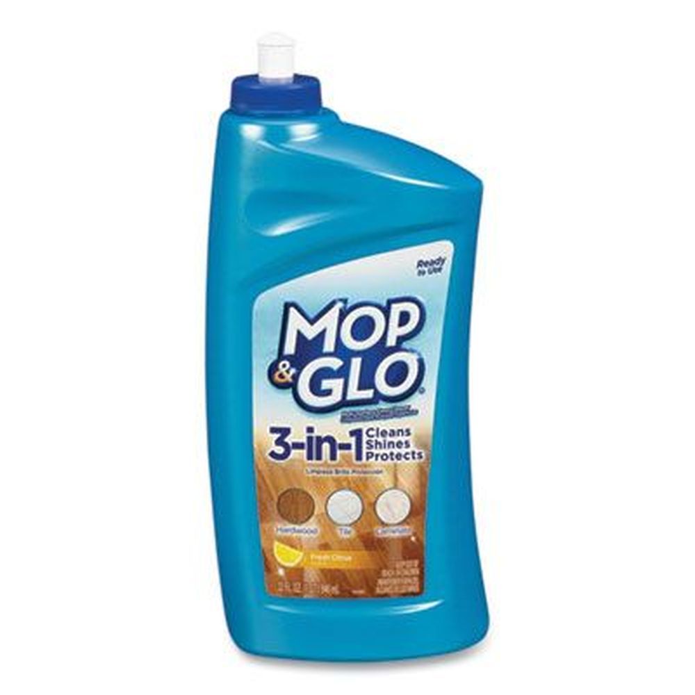 Mop And Glo Fresh Citrus Scent Triple Action Floor Cleaner, 32 Ounce Bottle