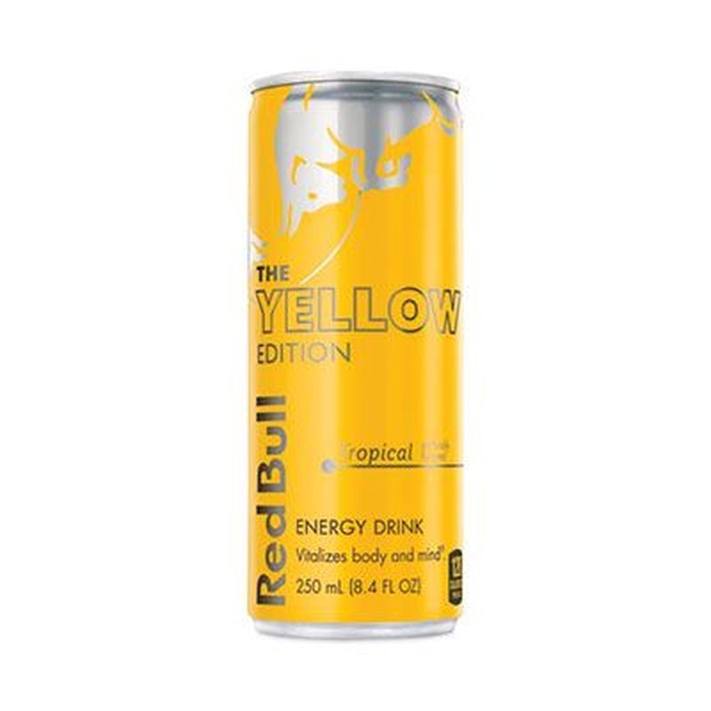 Red Bull Tropical Punch The Yellow Edition Energy Drink, 8.4 Ounce Can -- 24 Per Case