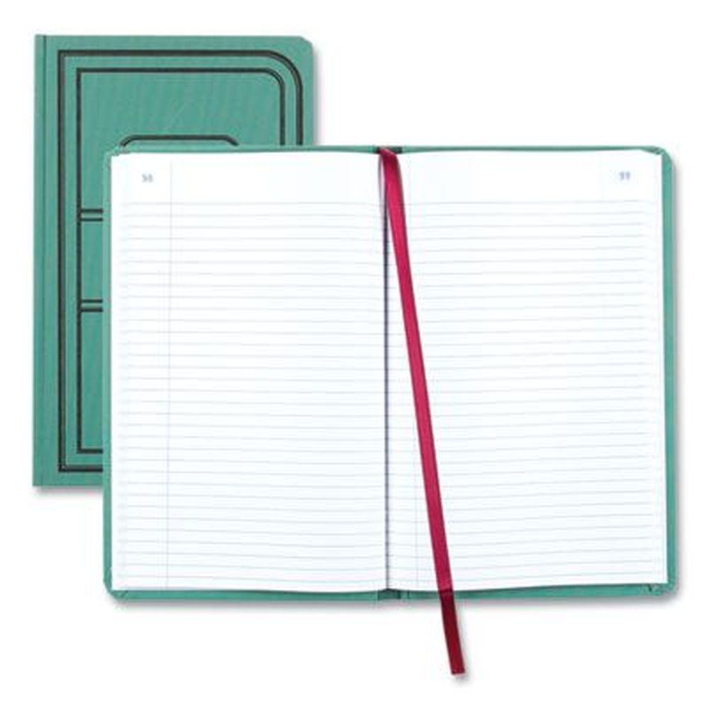 National Tuff Series Green Cover Record Book, 500 Sheets Per Book
