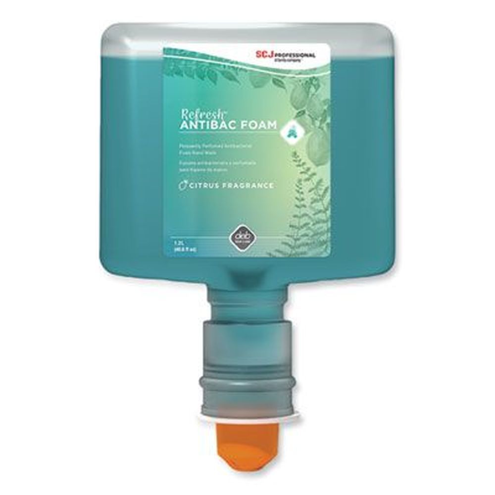 Sc Johnson Professional Citrus Scent Refresh Foaming Hand Soap Touch Free Cartridge Refill, 1.2 Liter -- 3 Per Case