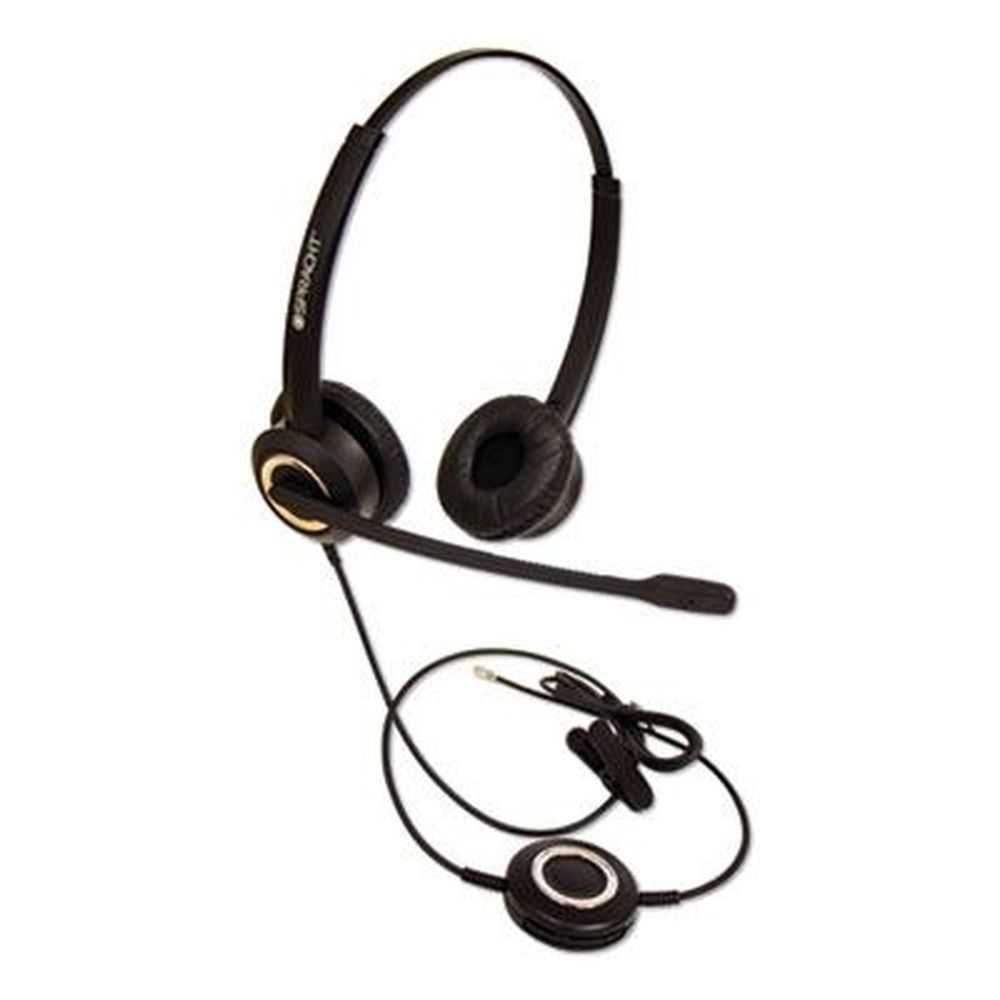 Spracht Zum Zumrj9b Black Binaural Over The Head Headset