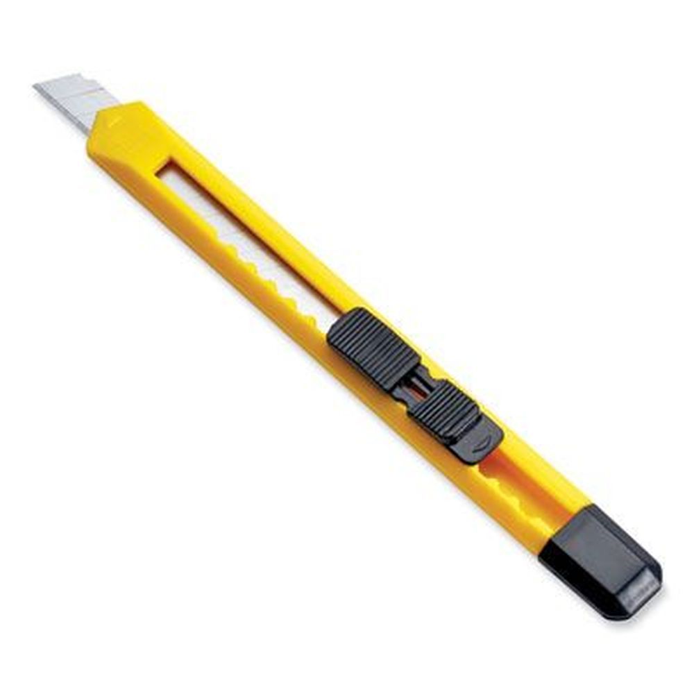 Stanley Yellow/black Quick Point Utility Knife, 9 Millimeter Blade