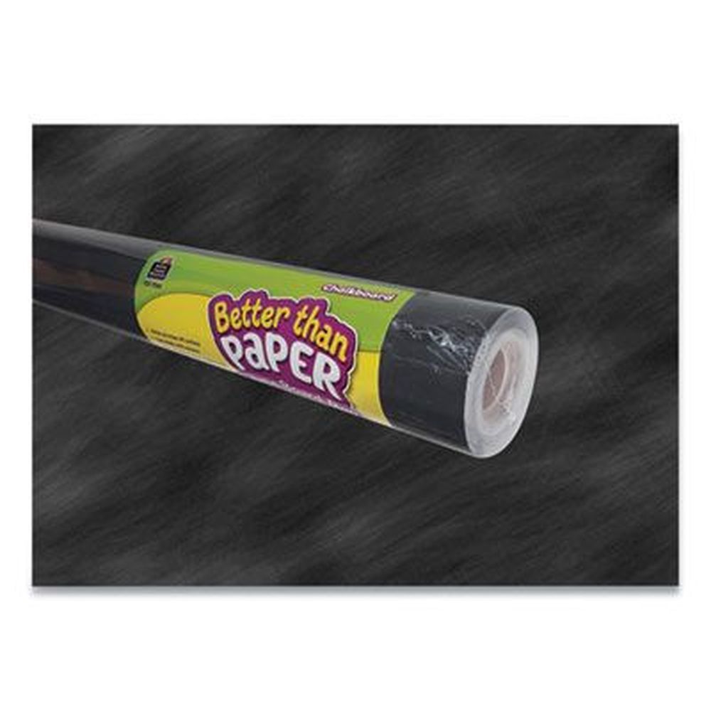 Teacher Created Resources Chalkboard Better Than Paper Bulletin Board Roll, 4 X 12 Feet
