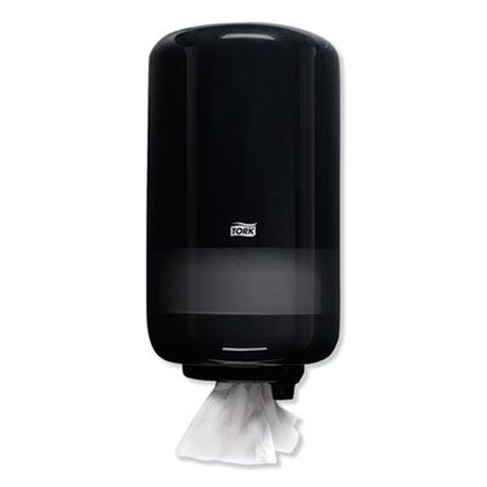 Tork Black Elevation Mini Centerfeed Hand Towel Dispenser, 6.86 X 6.51 X 13.05 Inch