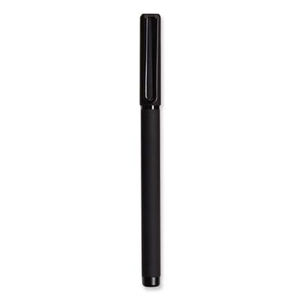 U Brands Fine 0.7 Mm Black Ink And Black Barrel Catalina Porous Point Pen Stick -- 12 Per Pack