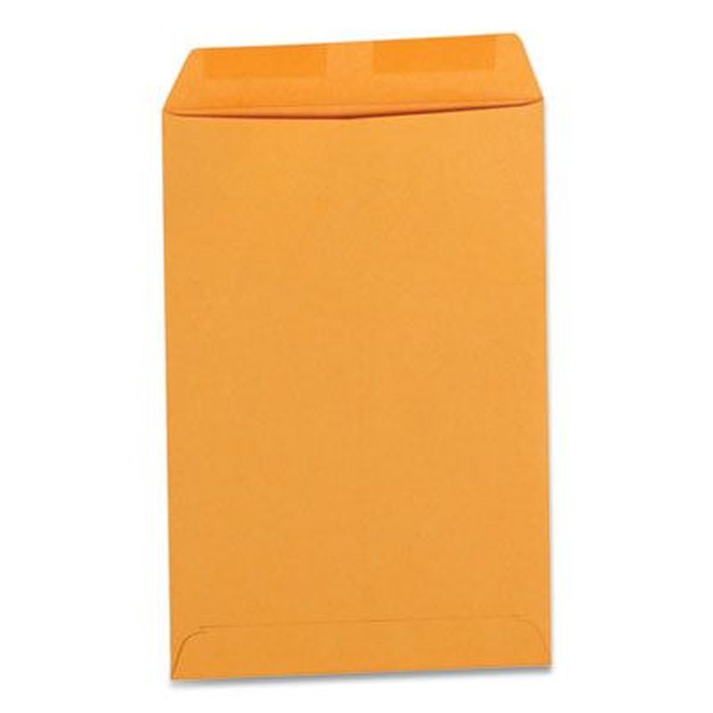Universal Brown Kraft Square Flap Self Adhesive Closure Self Stick Open End Catalog Envelope, 6 X 9 Inch -- 100 Per Box
