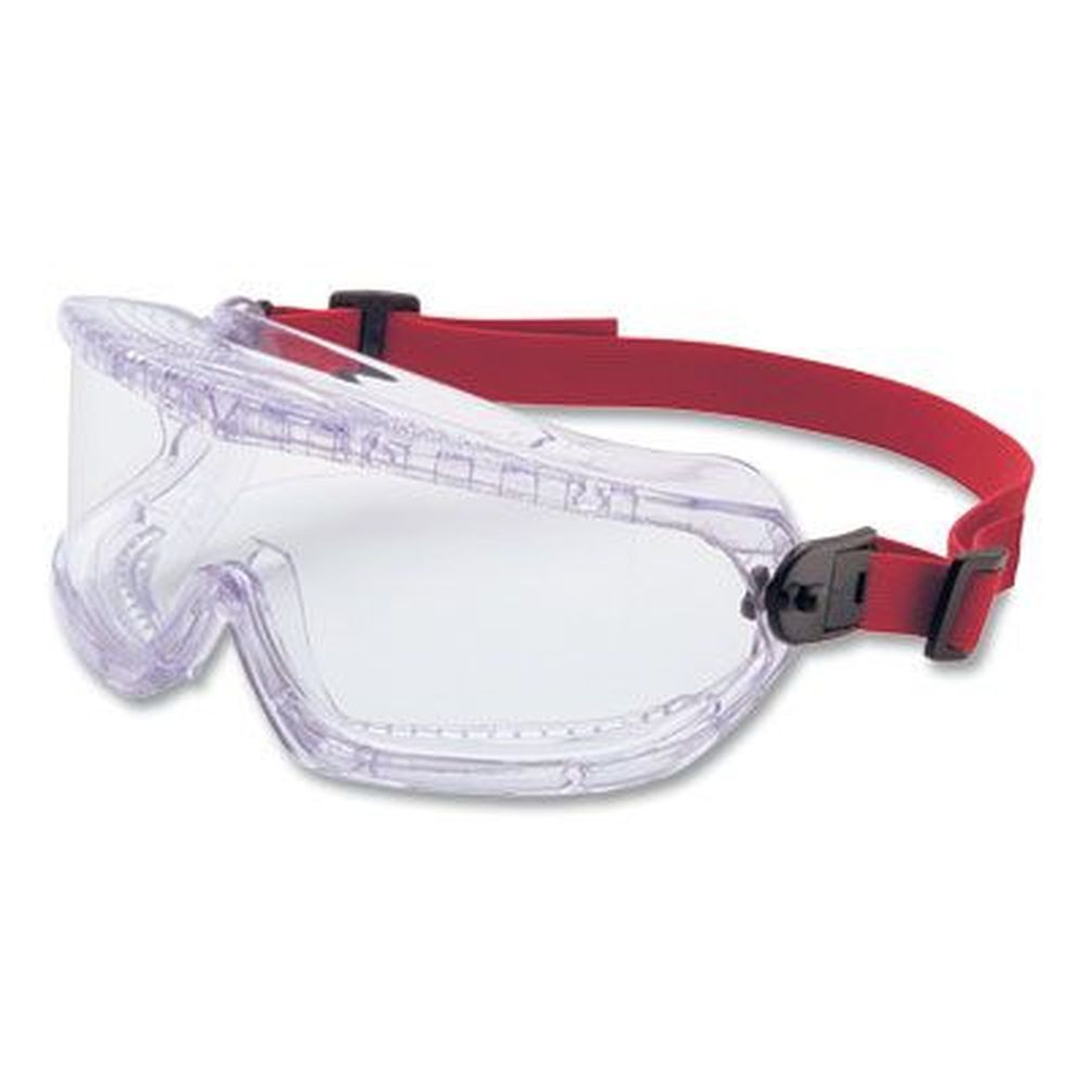 Honeywell Uvex V-maxx Anti-fog Safety Goggles With Clear Frame And Clear Lens