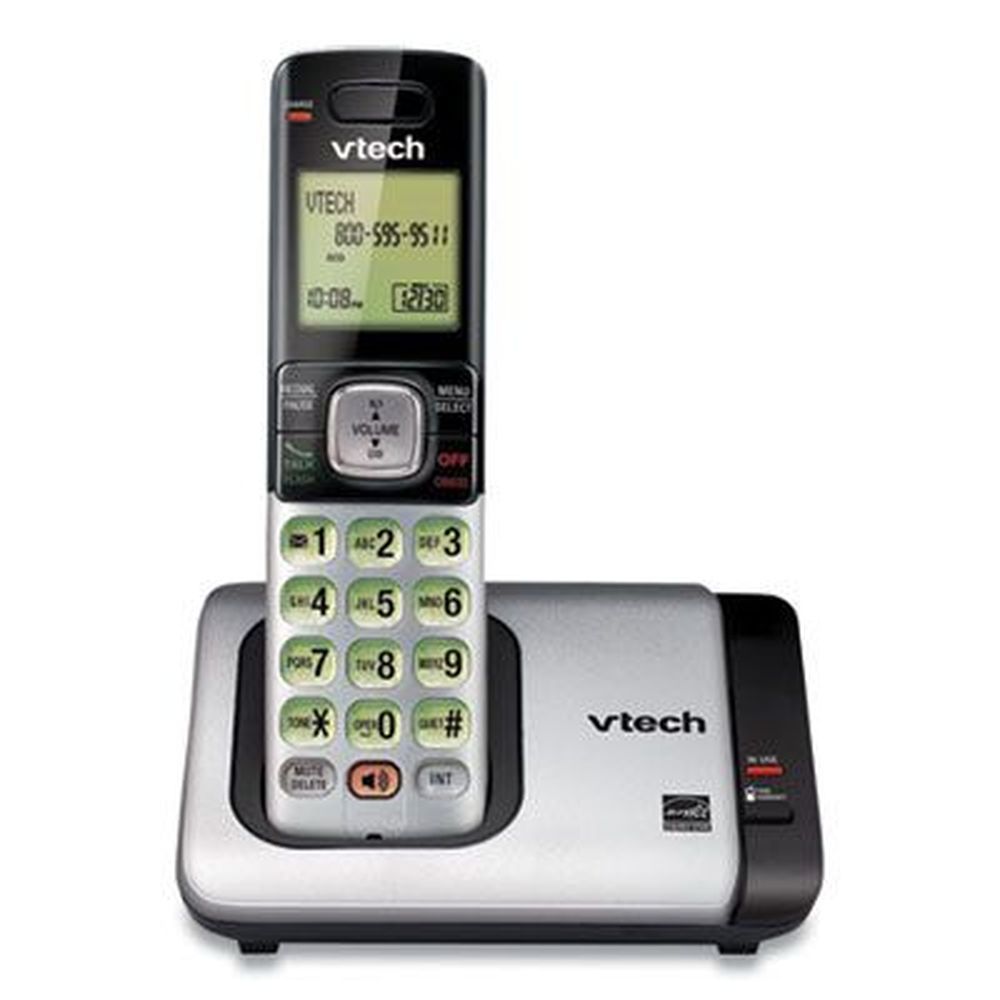 Vtech Black/silver Cordless Telephone
