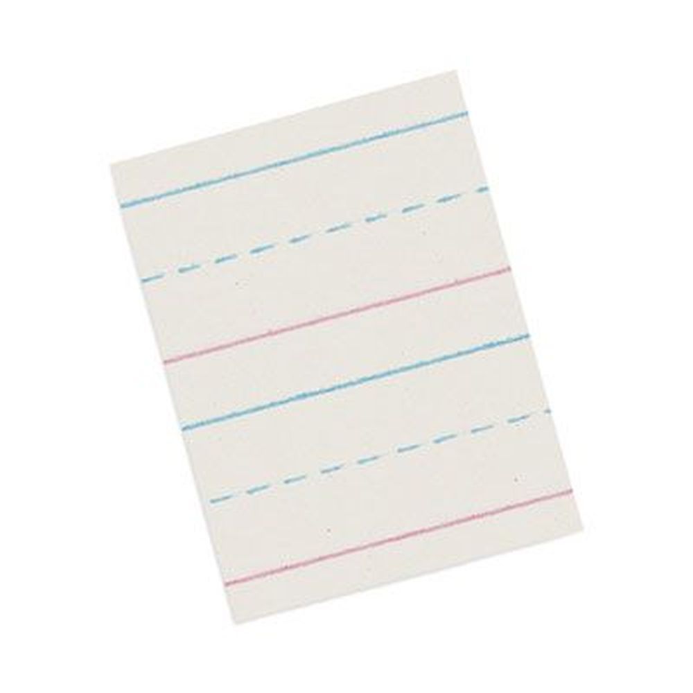 Pacon Two-sided Multi-program Picture Story Paper, 30 Pound Bond Weight -- 250 Per Pack