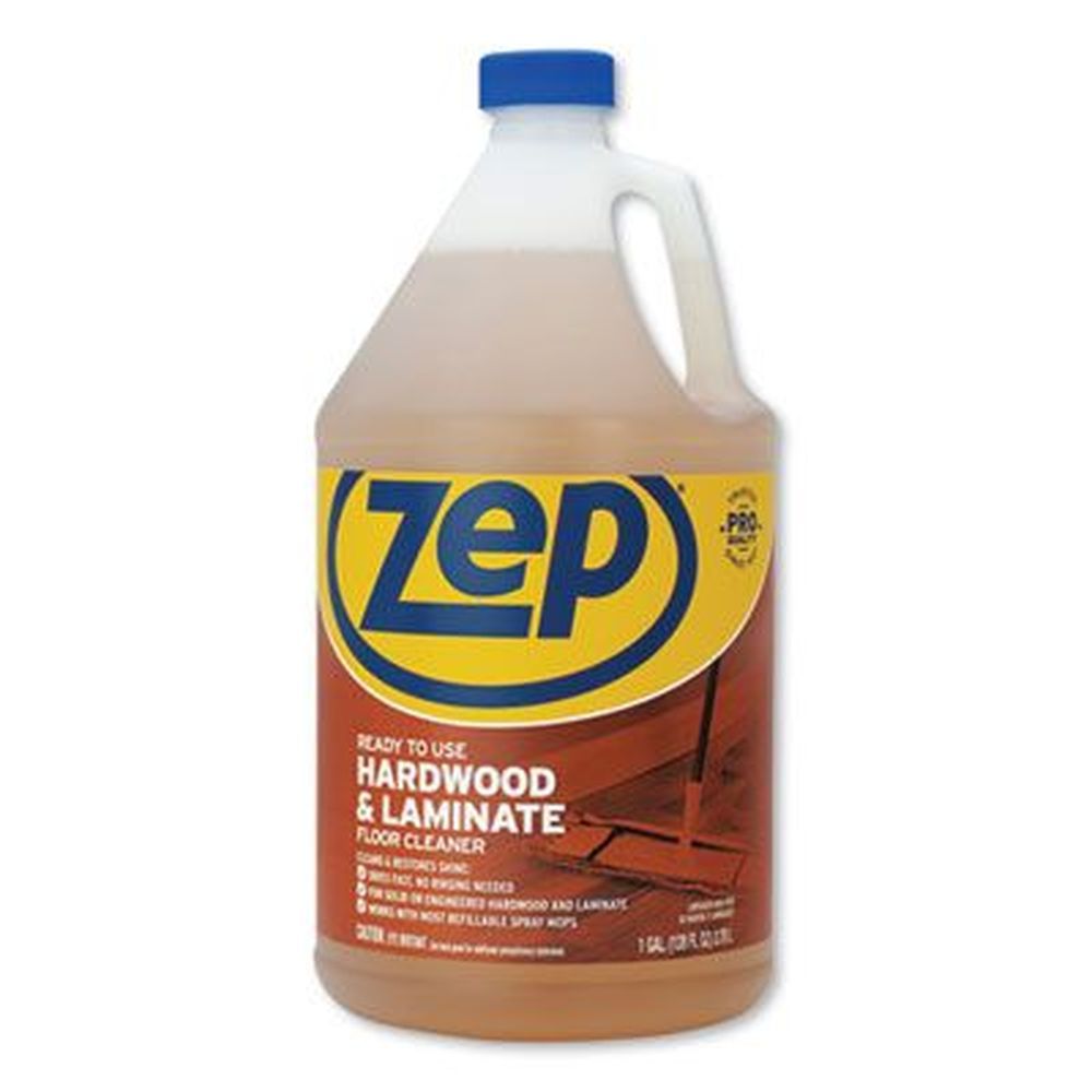 Zep Fresh Scent Hardwood And Laminate Cleaner, 1 Gallon -- 4 Per Case
