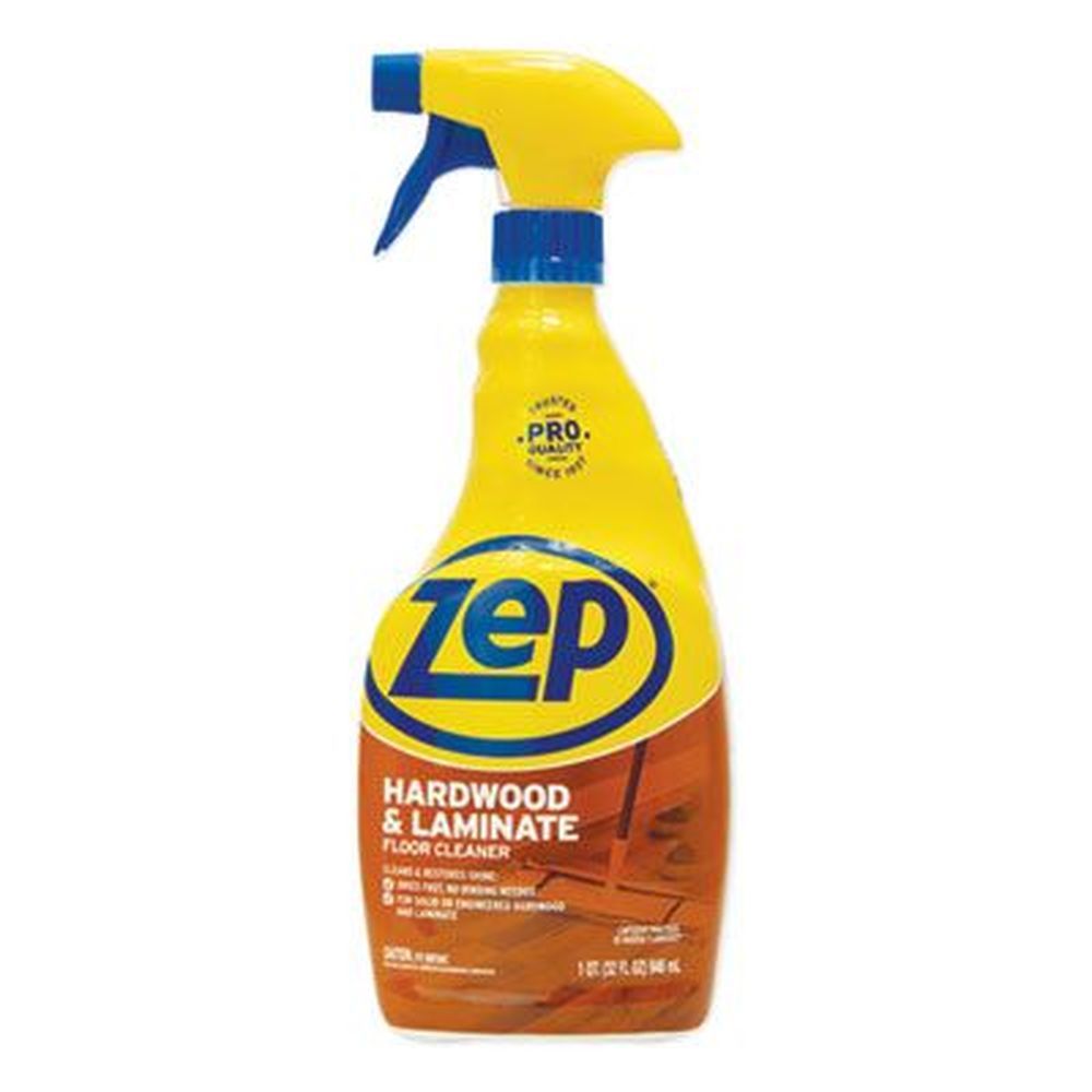 Zep Laminate And Hardwood Cleaner, 32 Ounce Spray Bottle