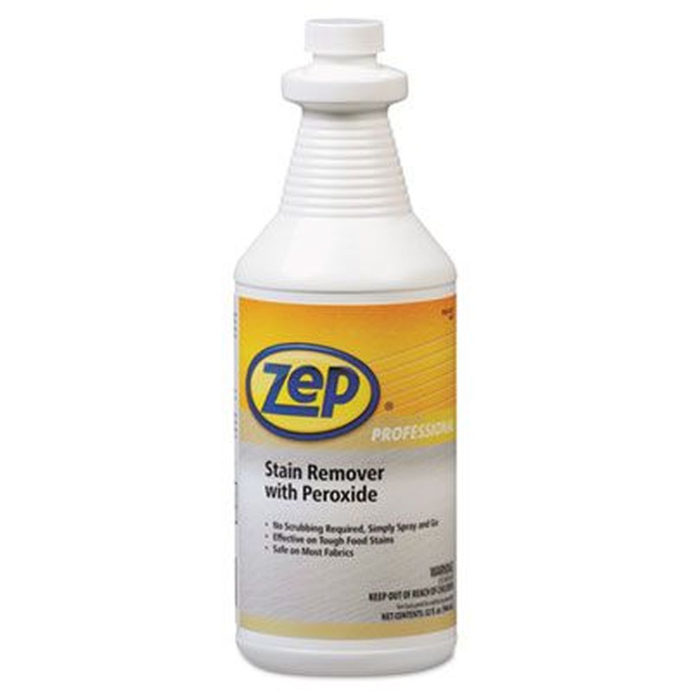 Zep Professional Stain Remover With Peroxide, 1 Quart Bottle -- 6 Per Case