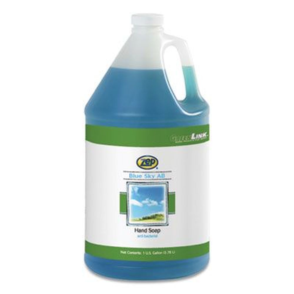 Zep Clean Open Air Blue Sky Ab Antibacterial Foam Hand Soap, 1 Gallon Bottle -- 4 Per Case
