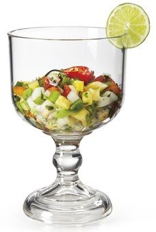 Get Enterprises San Clear Tall Schooner, 36 Ounce -- 12 Per Case