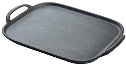 Tablecraft Black Melamine Faux Cast Iron Serving Tray, 10 X 14 Inch