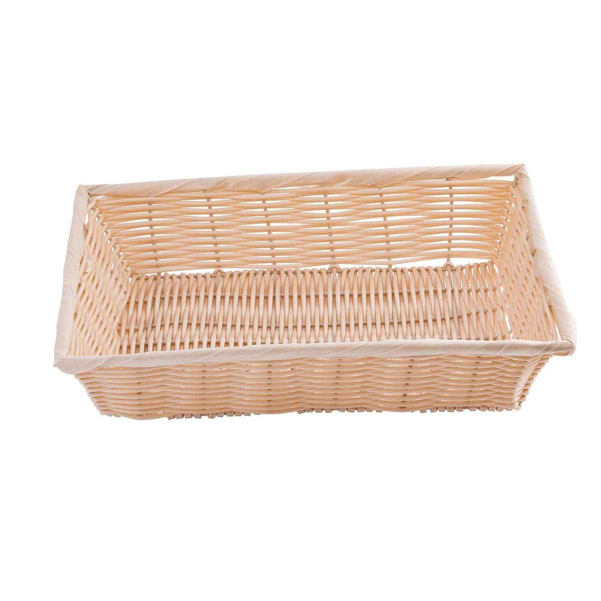 Tablecraft Rectangular Natural Display Basket, 14 X 10 X 3 Inch -- 6 Per Case