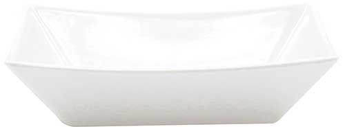 Tablecraft Better Burger Collection White Melamine Medium Fry Basket, 7.375 X 4.875 X 1.875 Inch