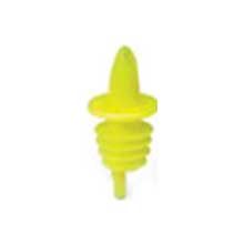 Tablecraft Plastic Economy Yellow Free Flow Liquor Pourer, 1.25 X 1.25 X 2.6875 Inch -- 12 Per Case