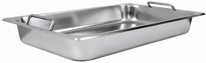 Get-a-grip Food Pan With Inward Slope Handles