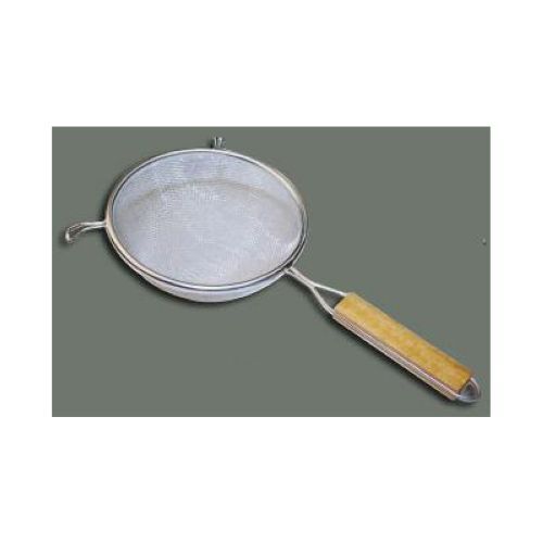 Winco Tinned Single Fine Mesh Strainer, 6 1/4 Inch