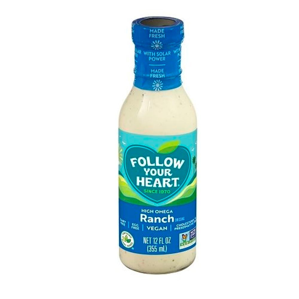 Follow Your Heart High Omega Vegan Ranch Salad Dressing, 12 Ounce -- 6 Per Case
